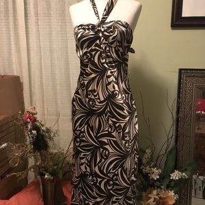 Vintage halter summer dress